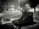 Great parade advertising footer boots hiking soloman hiking